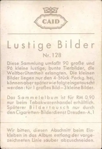 Sammelbild Lustige Bilder Nr. 128, Küken, Huhn