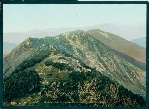 Foto Region Königgrätz Riesengebirge Tschechien, Kozí hřbety, Ziegenrücken, 1899