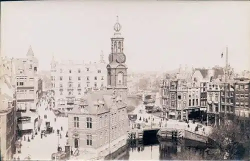 Foto Amsterdam Nordholland Niederlande, Münze, Stadtansicht