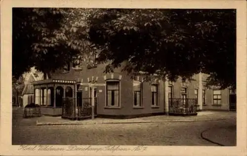 Ak Denekamp Overijssel Niederlande, Hotel Veldman