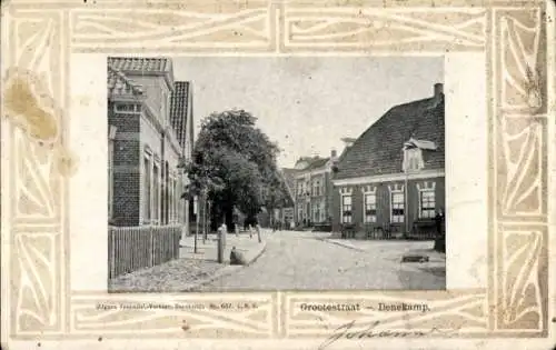 Ak Denekamp Overijssel Niederlande, Grootestraat