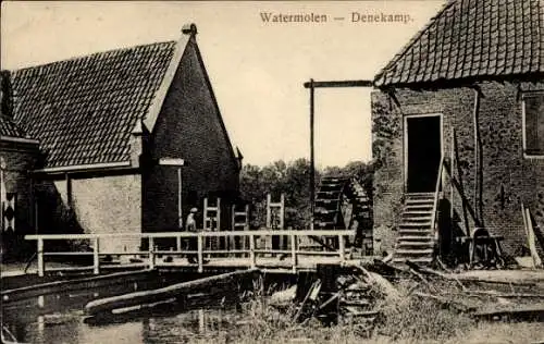 Ak Denekamp Overijssel Niederlande, Wassermühle