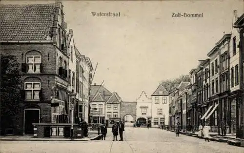 Ak Zaltbommel Gelderland Niederlande, Waterstraat