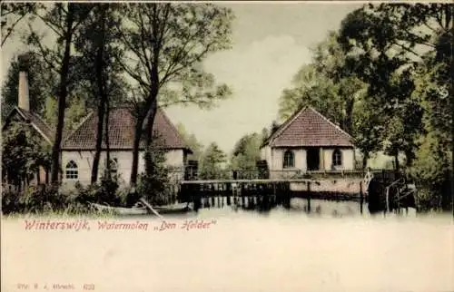 Ak Winterswijk Gelderland Niederlande, Wassermühle Den Helder