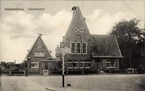 Ak Westervoort Gelderland, Rathaus