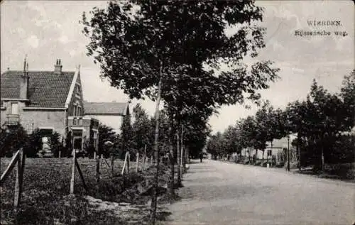 Ak Wierden Overijssel, Rijssenscheweg