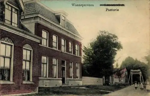 Ak Wanneperveen Overijssel, Pfarrhaus