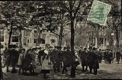 Ak Essen im Ruhrgebiet, Konzert im Stadtgarten