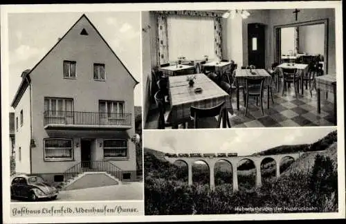 Ak Udenhausen Boppard am Rhein, Gasthaus Liesenfeld