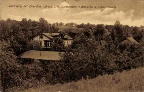 Ak Dresden Wachwitz, Wachberg, Gastwirtschaft, Inh. Bernh. Schulze