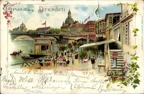 Litho Dresden Altstadt, Helbigs Etablissement