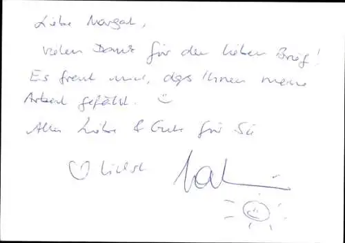 Ak Schauspielerin Katrin Filzen