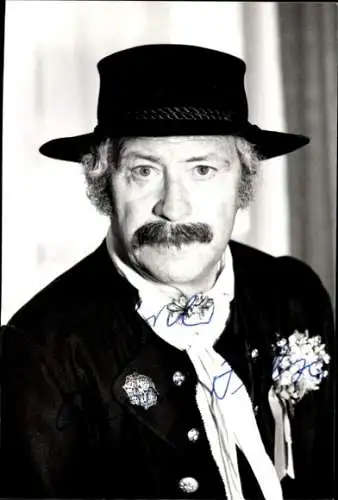 Ak Schauspieler, Portrait, Autogramm, Hut