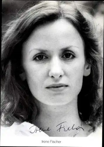 Ak Schauspielerin Irene Fischer, Portrait, Autogramm, Lindenstraße