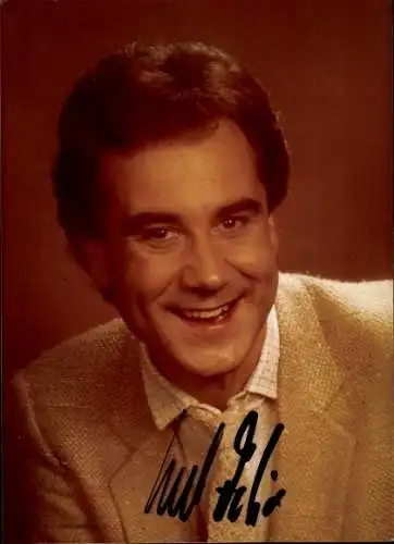 Ak Schauspieler Kurt Felix, Portrait, Autogramm