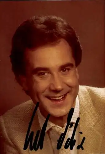 Ak Schauspieler Kurt Felix, Portrait, Autogramm