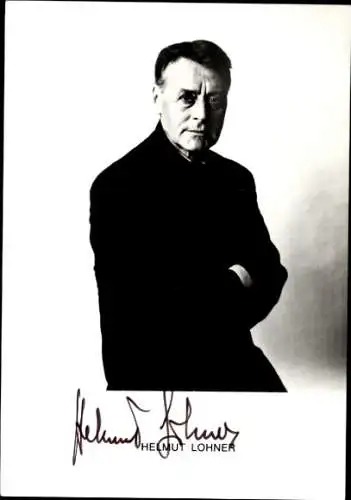 Ak Schauspieler Helmut Lohner, Portrait, Autogramm