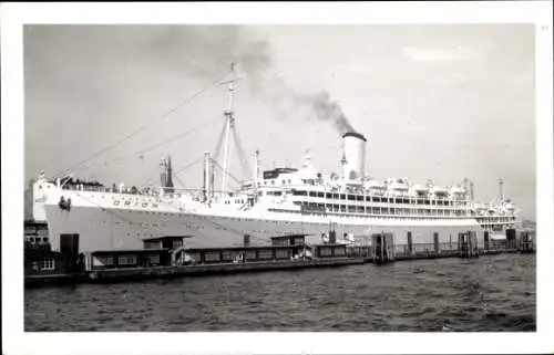 Ak Passagierschiff TS Orion, Orient Steam Navigation Company, Überseebrücke Hamburg