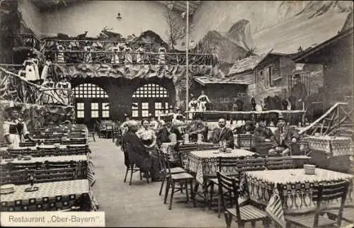 Ak Köln, Vergnügungs-Palast Groß-Cöln, Restaurant Oberbayern, Friesenstraße, Hohenzollernring