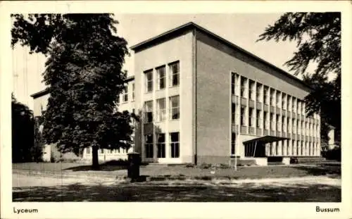 Ak Bussum Nordholland Niederlande, Lyzeum