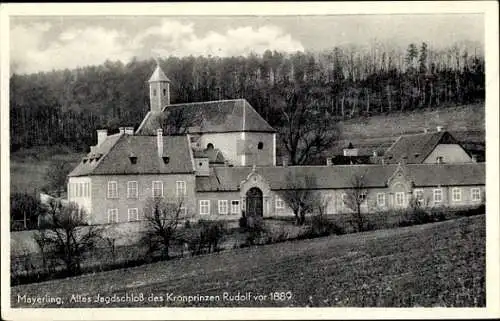 Ak Mayerling Alland Niederösterreich, Altes Jagdschloss des Kronprinzen Rudolf