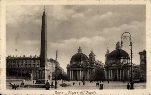 Ak Roma Rom Lazio, Piazza del Popolo