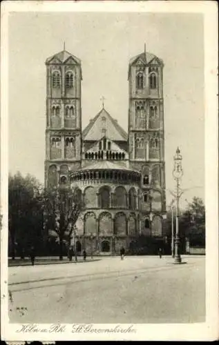 Ak Köln am Rhein, St. Gereonskirche