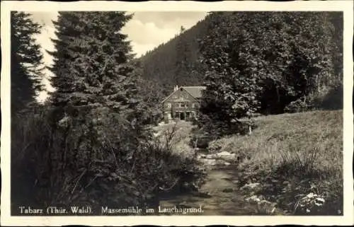 Ak Tabarz im Thüringer Wald, Massemühle im Lauchagrund, Massenmühle