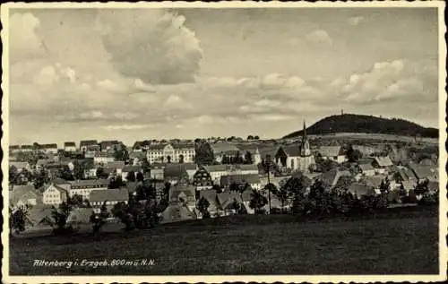 Ak Altenberg im Erzgebirge, Gesamtansicht