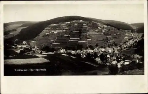 Ak Gießübel in Thüringen, Panorama