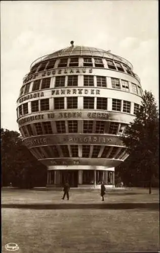 Ak Dresden, Jahresschau Deutscher Arbeit, Kugelhaus