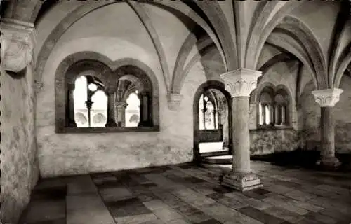 Ak Bronnbach Reicholzheim Wertheim im Main Tauber Kreis, ehemaliges Zisterzienkloster, Kapitelsaal