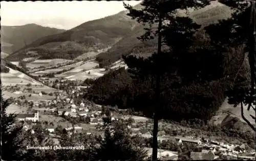 Ak Simonswald im Schwarzwald, Panorama