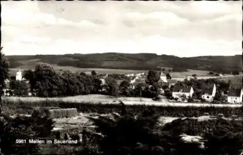 Ak Mellen Balve im Sauerland, Panorama, Gasthof Steinberg