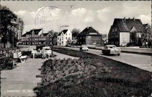 Ak Dorsten in Westfalen, Ostwall, VW Käfer