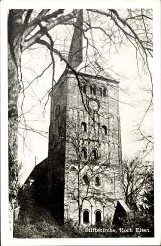 Ak Hoch Elten Emmerich an Niederrhein, Stiftskirche