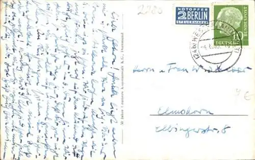 Ak Keitum auf Sylt, Kirche