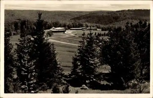 Ak Lauterbach im Wartburgkreis Thüringen, Segelflugschule Harsberg