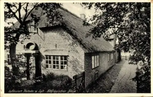 Ak Keitum auf Sylt, Altfriesisches Haus