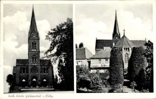 Ak Goldenstedt in Oldenburg, Katholische Kirche