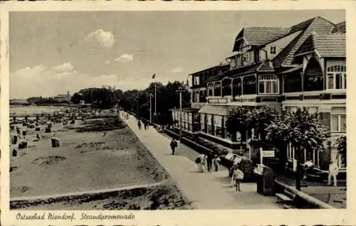 Ak Ostseebad Niendorf Timmendorfer Strand, Strandpromenade