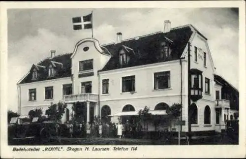 Ak Skagen Dänemark, Badehotellet Royal