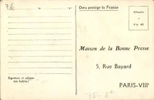 Ak Paris VIIIe Élysée, Haus der guten Presse