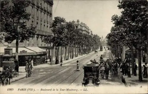 Ak Paris VIIe, Boulevard de la Tour Maubourg