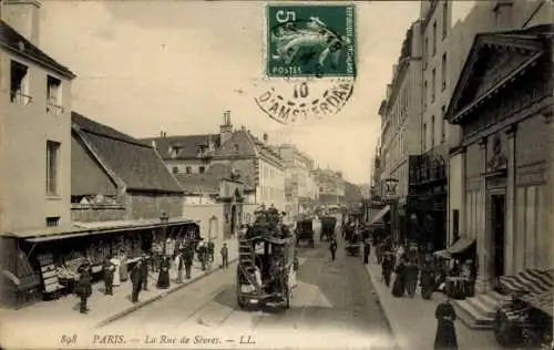 Ak Paris VIIe, Rue de Sèvres