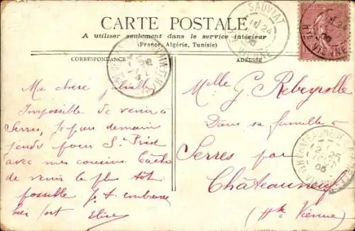 Ak Paris I Louvre, Ejul, Poissonnière