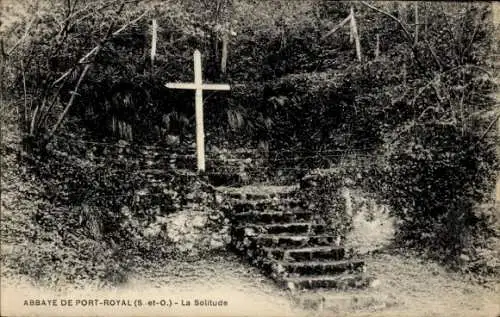 Ak Magny les Hameaux Yvelines, Abtei Port-Royal des Champs, Solitude