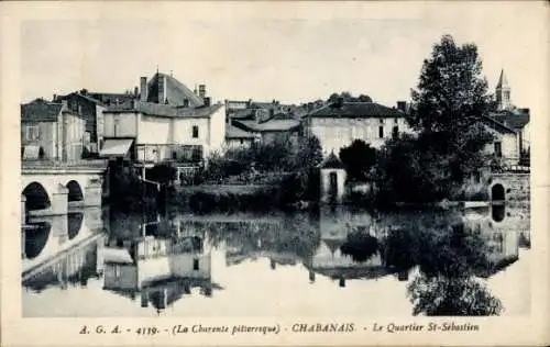 Ak Chabanais Charente, Quartier St-Sébastien