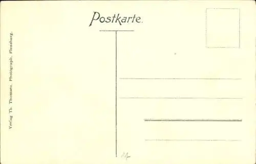 Ak Flensburg in Schleswig Holstein, Mathildenstraße