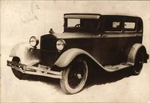 Foto Ak Auto, Automobil, Fahrzeugscheinwerfer